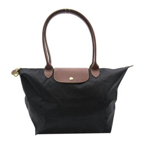 LONGCHAMP Le Pliage Original L Top Handbag Black recycled polyamide canvas L1899 - Picture 1 of 7