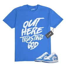1 Low Legend Blue White T Shirt to Match TG