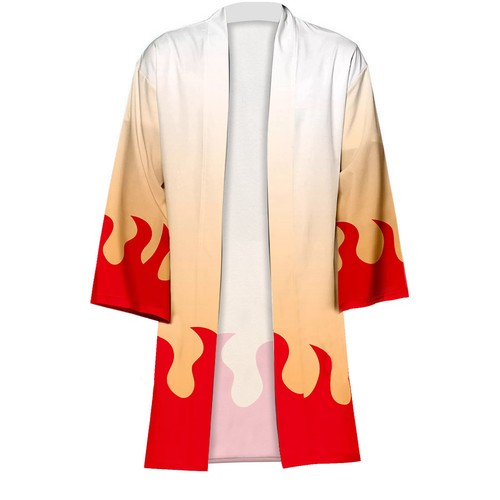 Demon Slayer Kimetsu no Yaiba Kimono Mantel Umhang Tanjiro Kamado Cosplay Jacke - Picture 16 of 47