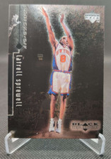1998-99 Upper Deck Black Diamond #63 Latrell Sprewell New York Knicks basketball