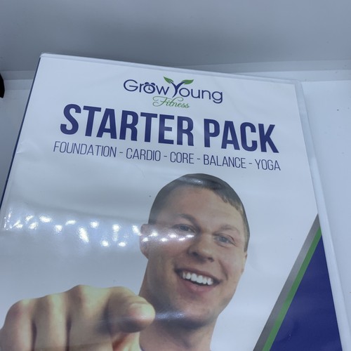 Grow Young Fitness Starter Pack Keep It Moving! (DVD, 2019) Deron