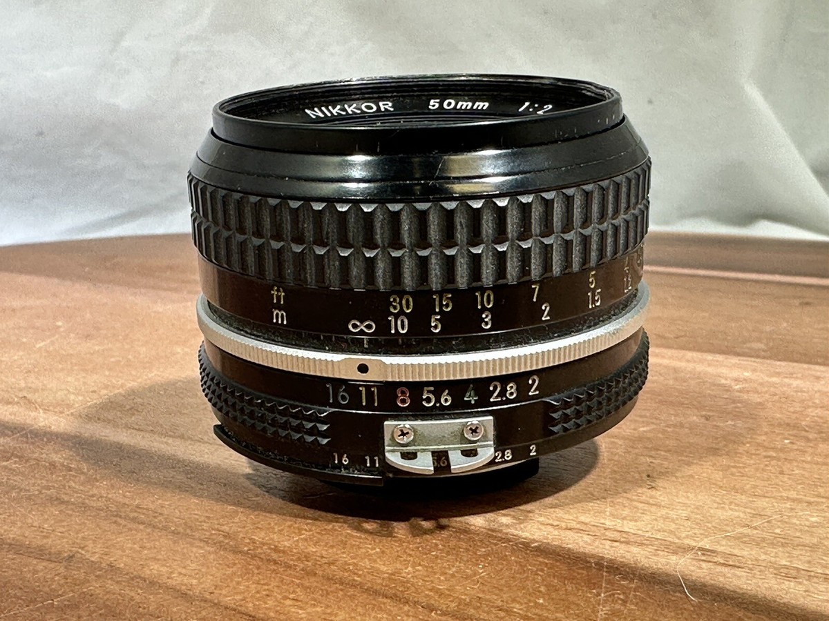 Nikon ニコン　50mm f2 Nikon 50mm f/2 Review
