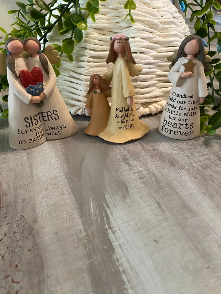 Mum Sister Grandma Christmas Mother Family Present Angel Nan nanna ornament - Image 2 of 4