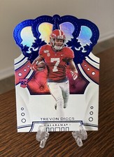 2020 Chronicles Draft Picks Crown Royale Trevon Diggs Blue Rookie RC Card #11 SP