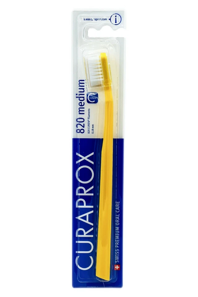 10 x Curaprox CS 820 medium Zahnbürsten - Original Schweiz – 10er Multipack - Bild 3 von 4