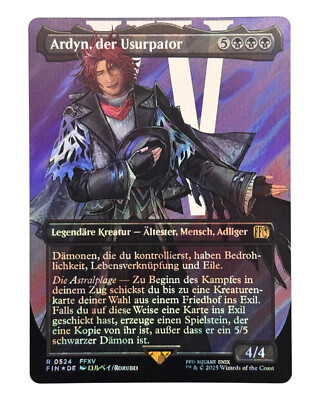 MTG | Ardyn, the Usurper | Final Fantasy | Surge Foil | NM | Deutsch