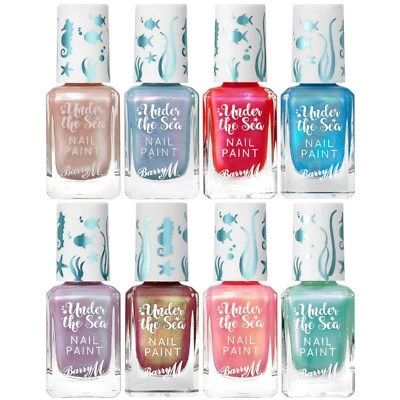 Barry M Under The Sea Nail Polish Paint Colour Shifting Free Tracked Postage