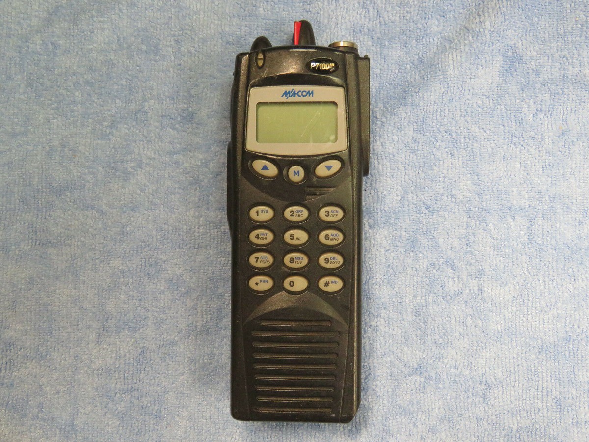 Ma-com Harris P7100 ip 2 way radio - no battery or antenna