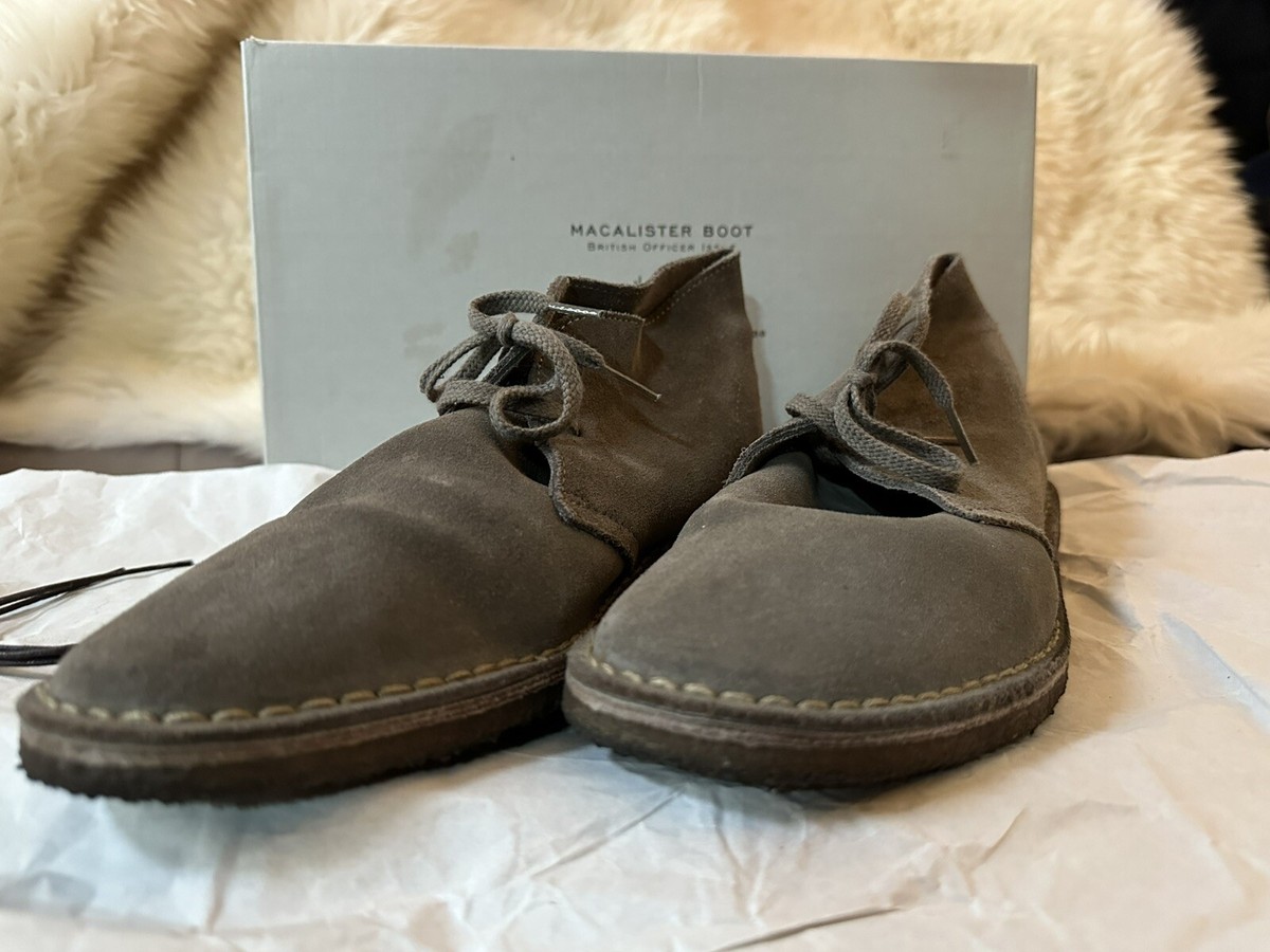 J. Crew MacAlister Chukka Boots Mens Size 8.5 Gray Suede Leather 79438_PP7839_d6 main image 2