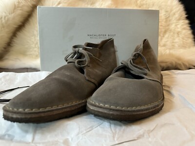 J. Crew MacAlister Chukka Boots Mens Size 10 Gray Suede  display picture 2