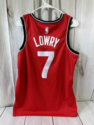 【NBA】Nike Toronto Raptors Lowry 7 Jersey Nike Swingman Toronto Raptors Kyle Lowry #7 Jersey Size 50