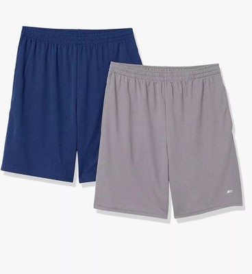 NWOT 2pk Men s Size Large Athletic Shorts. Performance Tech, loose fit.