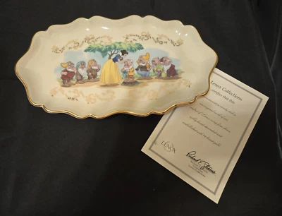 Vintage 1997 Lenox Snow White & the Seven Dwarfs China Candy Dish Made in USA - Image 1 of 4