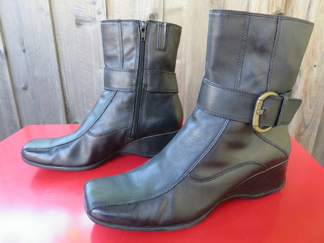 gabor black ankle boots sale