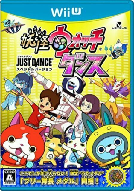 Wii U Yo Kai Watch Dance Just Dance Special Version Japan Game At1008 For Sale Online Ebay