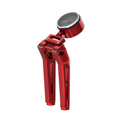 Red 10'' Handlebar Riser 4.0'' Gauge Bracket for Harley 2025 Street Bob FXLRST