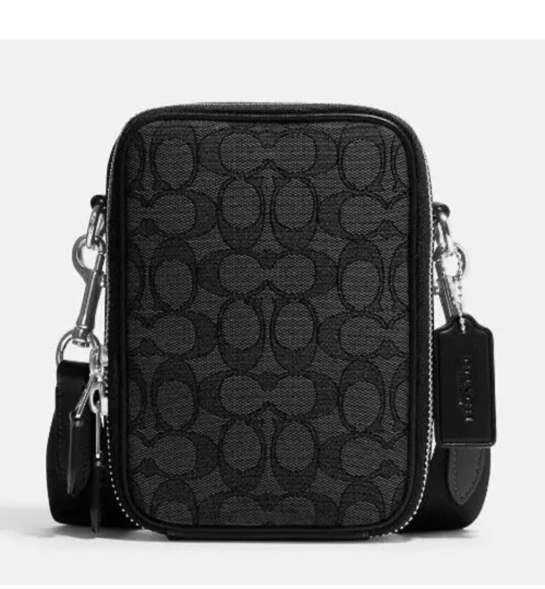 coach gray crossbody
