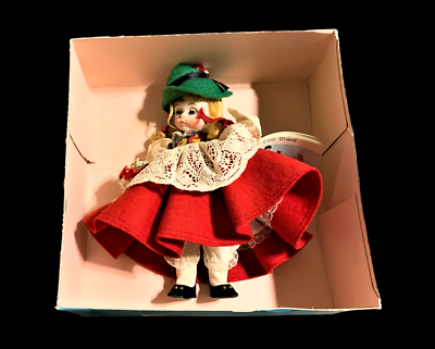 Vintage Switzerland Madame Alexander Doll, In Original Box Model