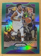 Quinn Cook 2019-20 Panini Prizm Green Prizm #105 Los Angeles Lakers Mint
