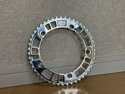 Mirror finish aarn silver chainring 47t pist tracro MASH thick