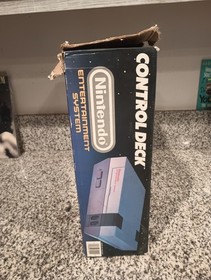 Nintendo Control Deck Super Mario Bros Bundle NES Console Box ONLY