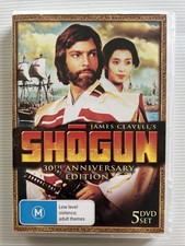 5 Disc DVD - SHOGUN 30TH Anniversary Edition (1980) R4 - Richard Chamberlain
