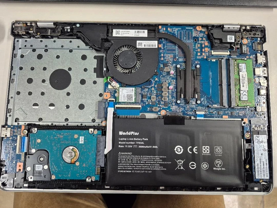 HP PAVILION 15-cc109TU Intel Core i5-8250U SSD 128GB HDD 1TB RAM 8GB Win 11 Home - Image 4 of 4