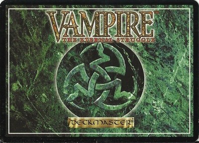 VAMPIR DER EWIGE KAMPF, VTES CCG - (DIE SCHWARZE HAND) EINZELNE SELTENE KARTEN