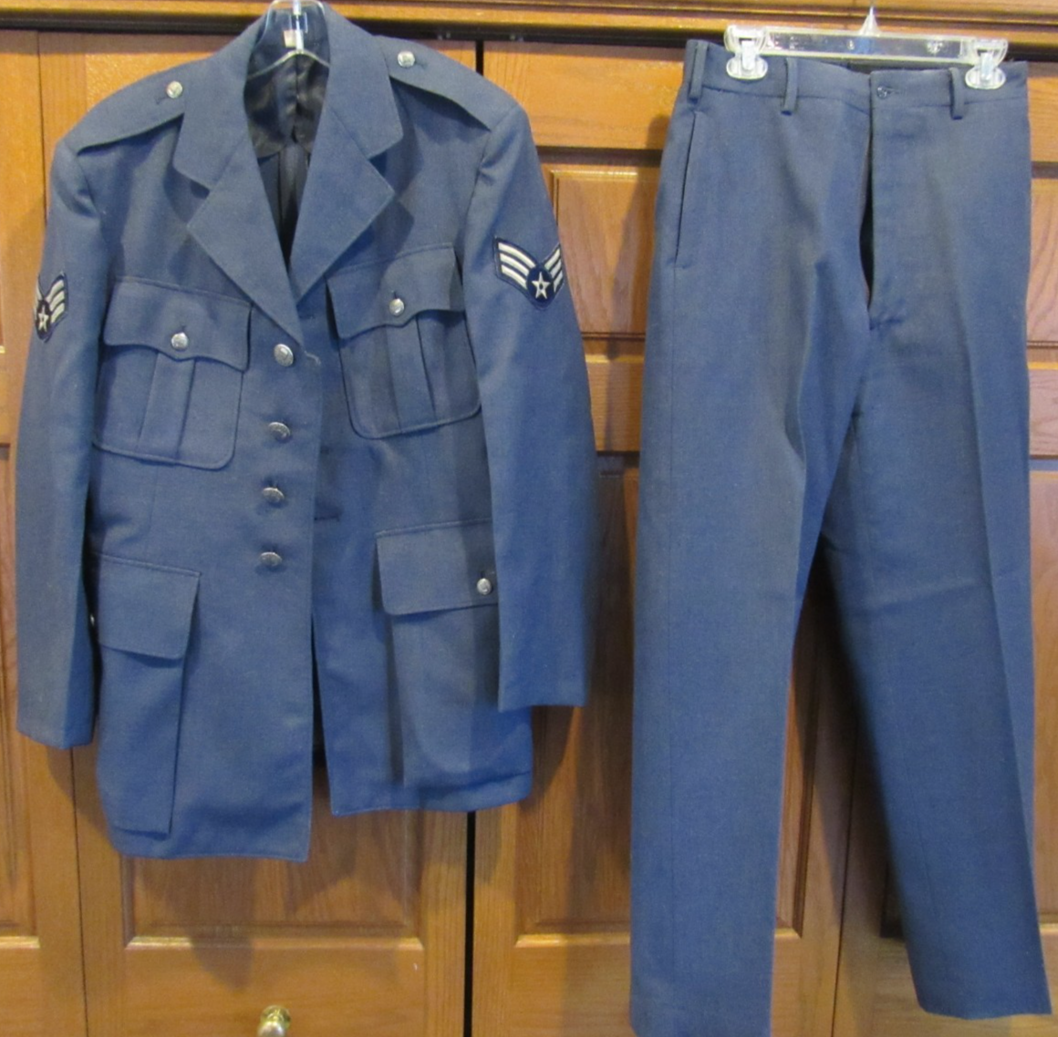 VTG US Air Force USAF Dress Blue Uniform Jacket Pants Men's 39 Regular 39R belt VTG US Air Force USAF Dress Blue Uniform Jacket Pants Men's 39 Regular 39R belt