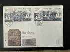 Sweden 2006 #2530a-c Finland #1266 Sveaborg Fortress - FDC