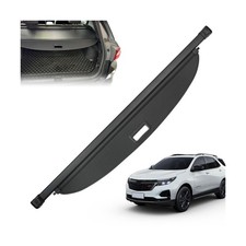 Trunk Cargo Cover for Chevy Equinox GMC Terrain 2018-2024, with Carbon Fiber ...