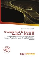 Kristen Nehemiah Horst | Championnat De Suisse De Football 1958-1959 | Buch