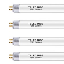Wesome Lighting 12 Inch F8T5/DL LED Replacement Bulbs, 4 Pack, 6500k Daylight