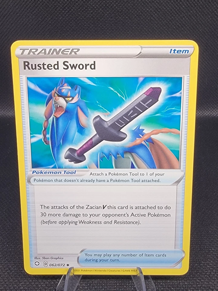 Rusted Sword Printer Hickey | Shining Fates | Uncommon | 062/072 | Pokemon | LP - Image 2 of 3