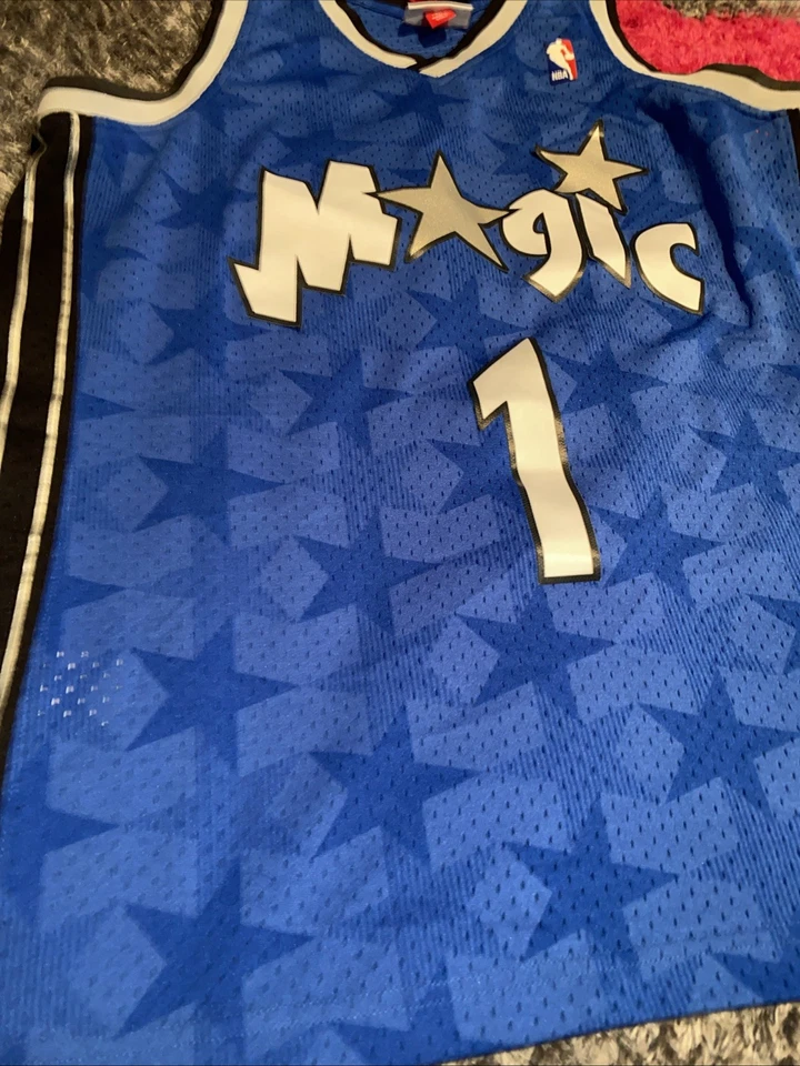 Mitchell Ness Authentic Tracy McGrady Orlando Magic 2000-01 NBA L HWC Team - Image 4 of 4
