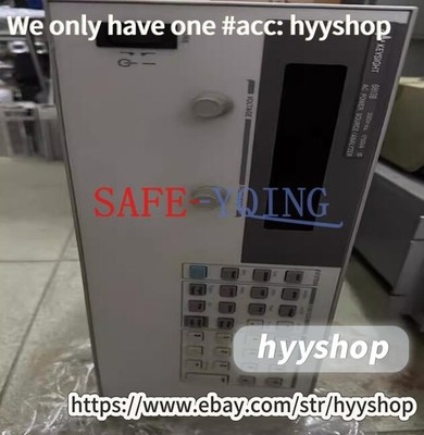 1PCS Keysight 6813B AC Power Source / Analyzer 300Vrms 1750 VA used/hyy
