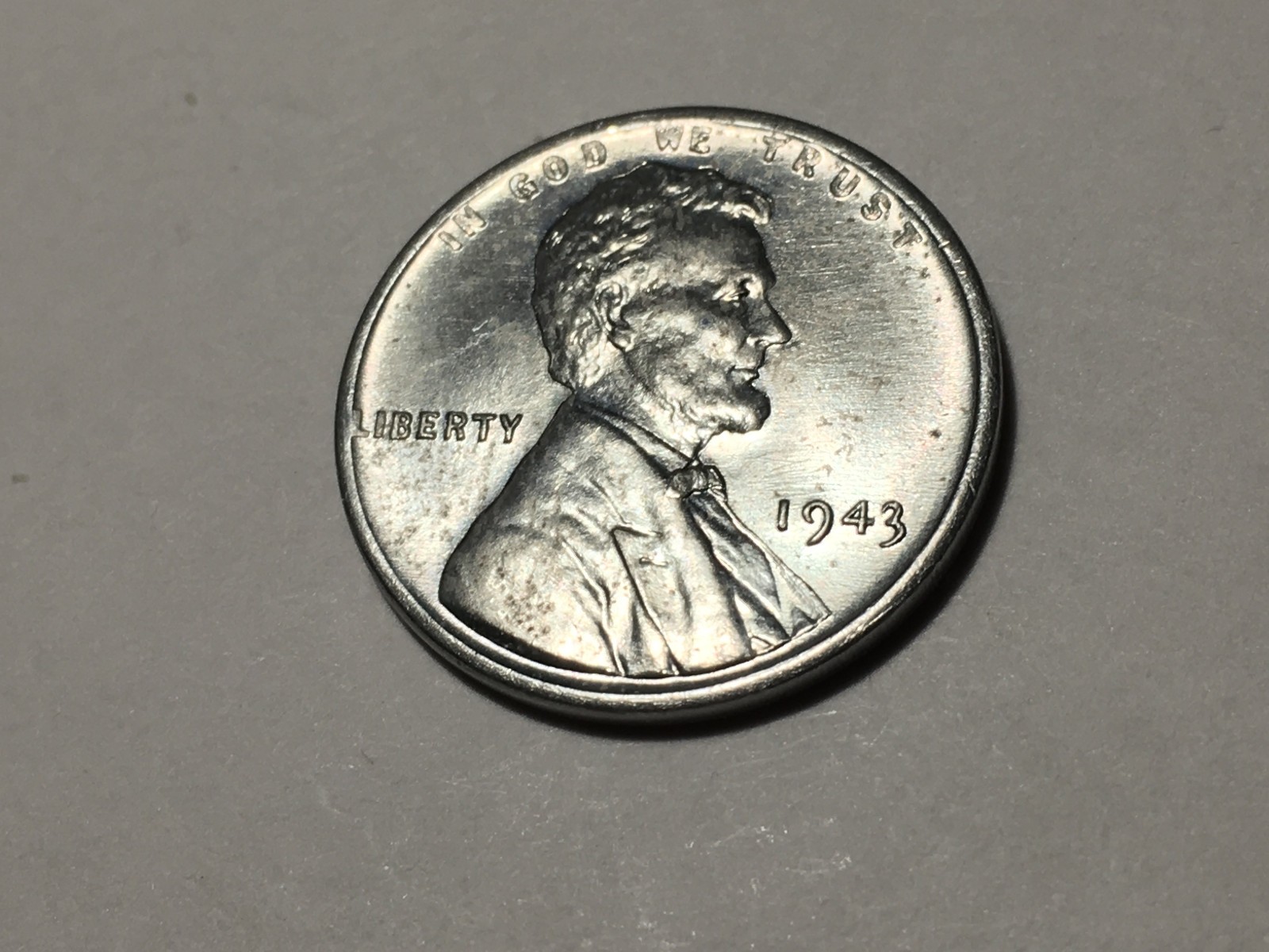 1943 P DDR-004 Strong Doubled Die Reverse BU Uncirculated Lincoln Cent  RARE!#2