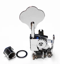 Hipshot Bass Xtender BT8 Bass-side Clover Key Chrome - OPEN BOX