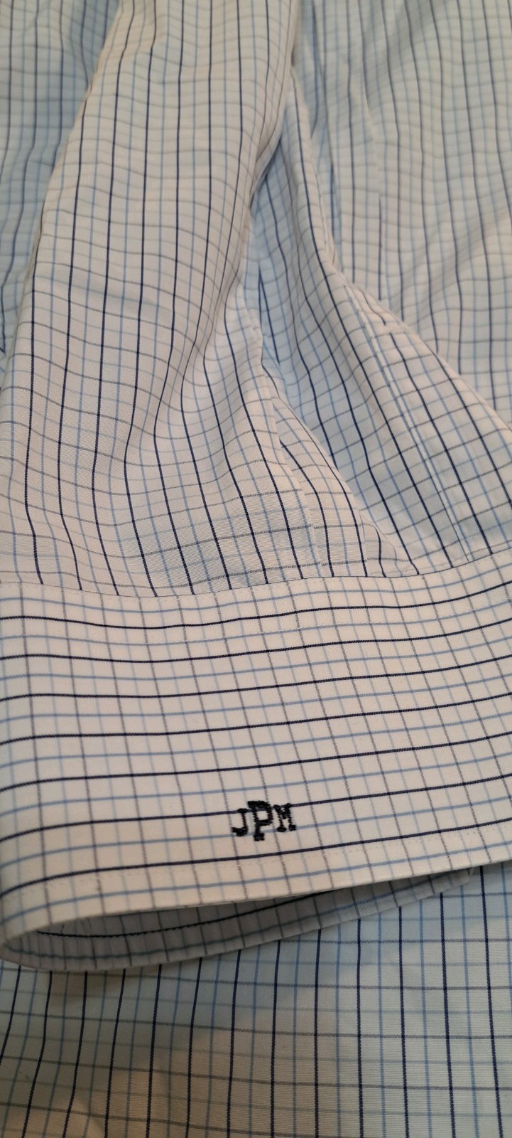 Robert Talbott Bespoke Button-down Dress Shirt Bl… - image 8