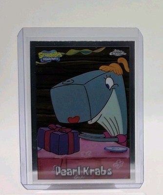 2025 Topps Chrome SpongeBob SquarePants Pearl Krabs Base Card #10