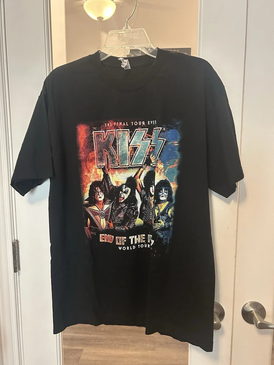 KISS Tour T Shirt Indiana Men's T-Shirts for sale | eBay