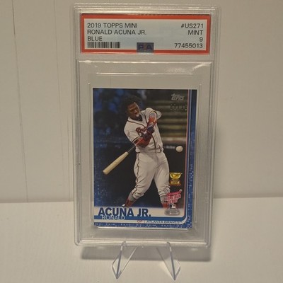 2019 Topps Mini Home Run Derby Ronald Acuña Jr. #US271 Blue /10