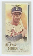 2020 Allen and Ginter MINI A&G Back MLB Baseball Cards Pick From List 1-150