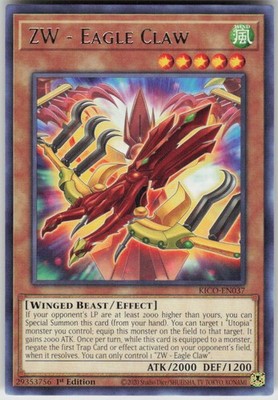 ZW - Eagle Claw 1st Edition Common Super Starter: V for Victory Power-Up Pack YS