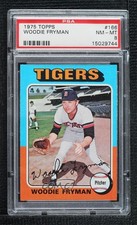 1975 Topps Woodie Fryman #166 PSA 8 2jq