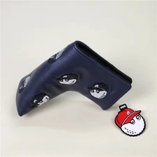 Malbon Golf Club Head Covers Navy Blue, Wood, Driver, Putter, Hybrid, Mallet