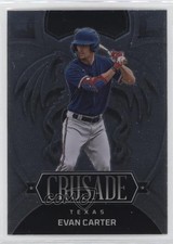 2023 Panini Chronicles Crusade Evan Carter #1 y5m