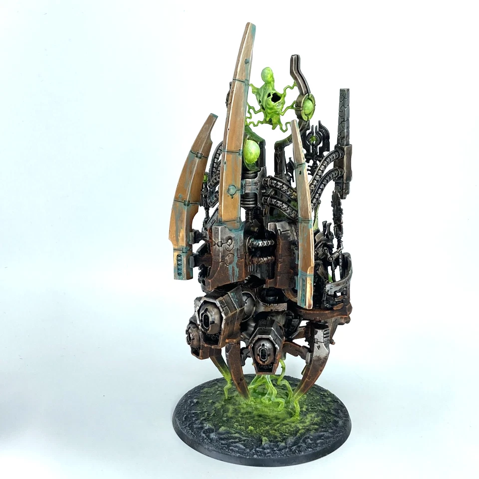 Necron Szarekh The Silent King - Necrons - Painted - Warhammer 40k - Image 3 of 4