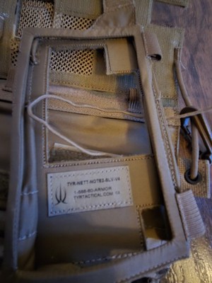 TYR Tactical Multicam Phone Pouch TYR-NETT-NOTE-2-V4 Cell Phone Radio Admin Case