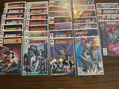32 Bloodshot Valiant Comics Bagged Boarded